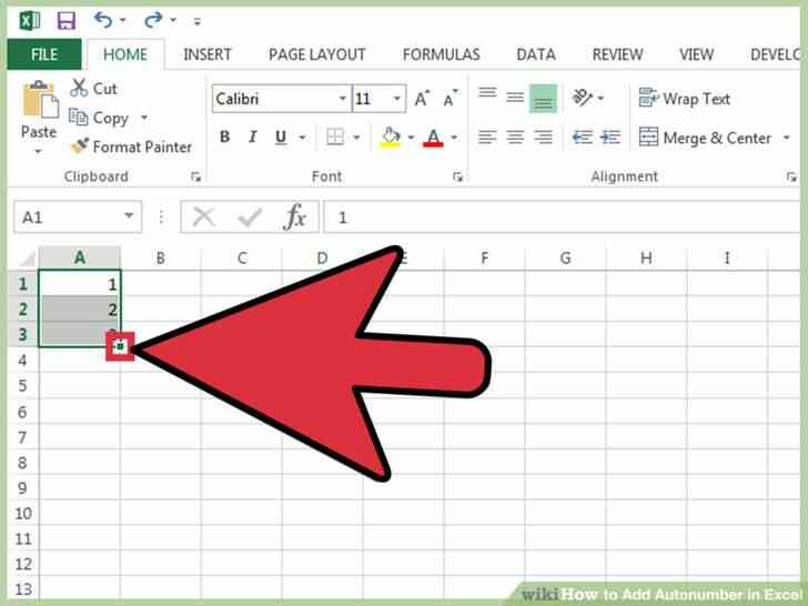 Image intitulée Ajouter numérotation automatique dans Excel Étape 12